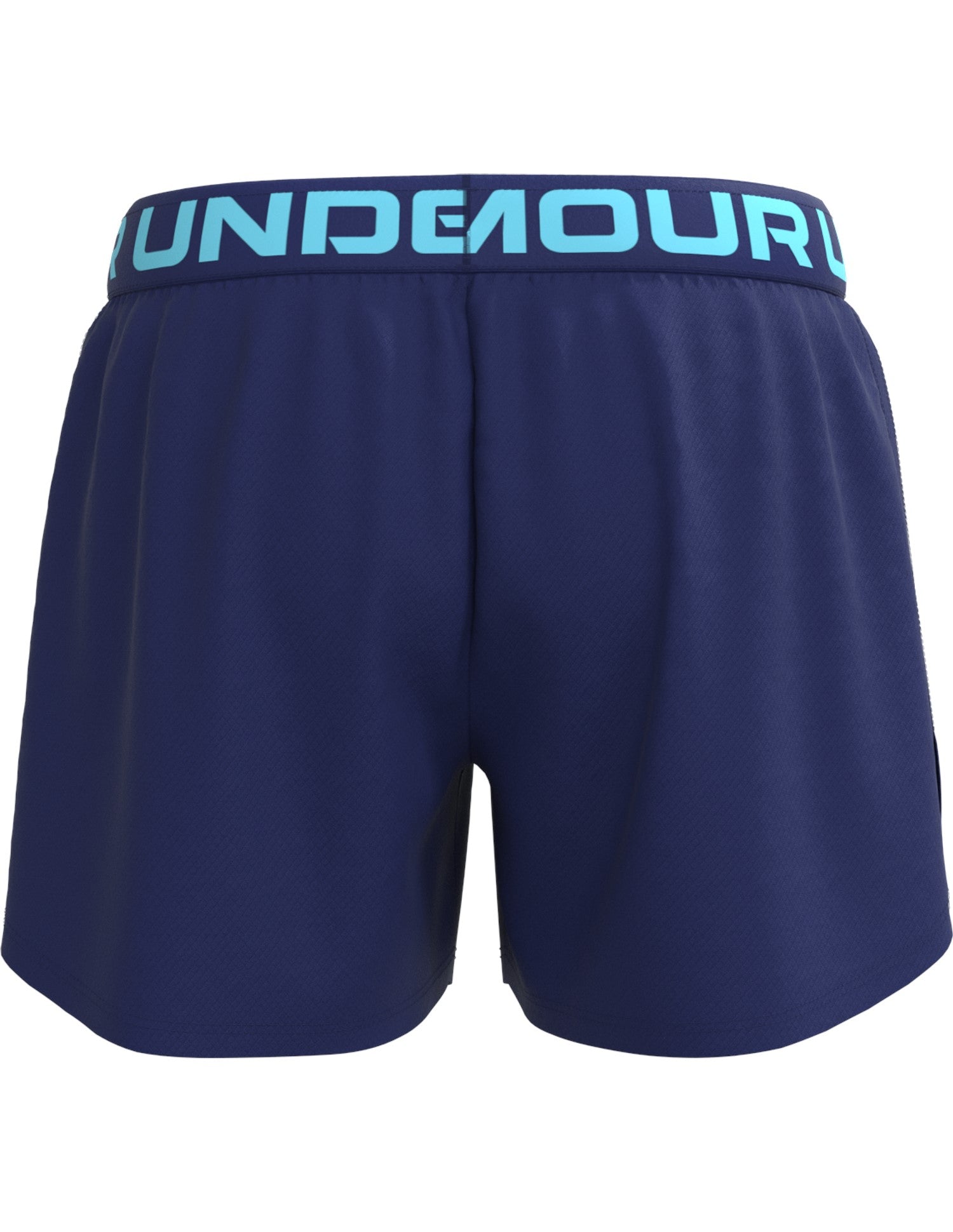 Under Armour Girl's Play Up Solid Shorts Blue
