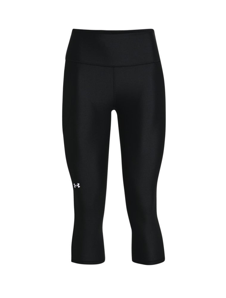 Under Armour Women's HeatGear® No-Slip Waistband Capris Black