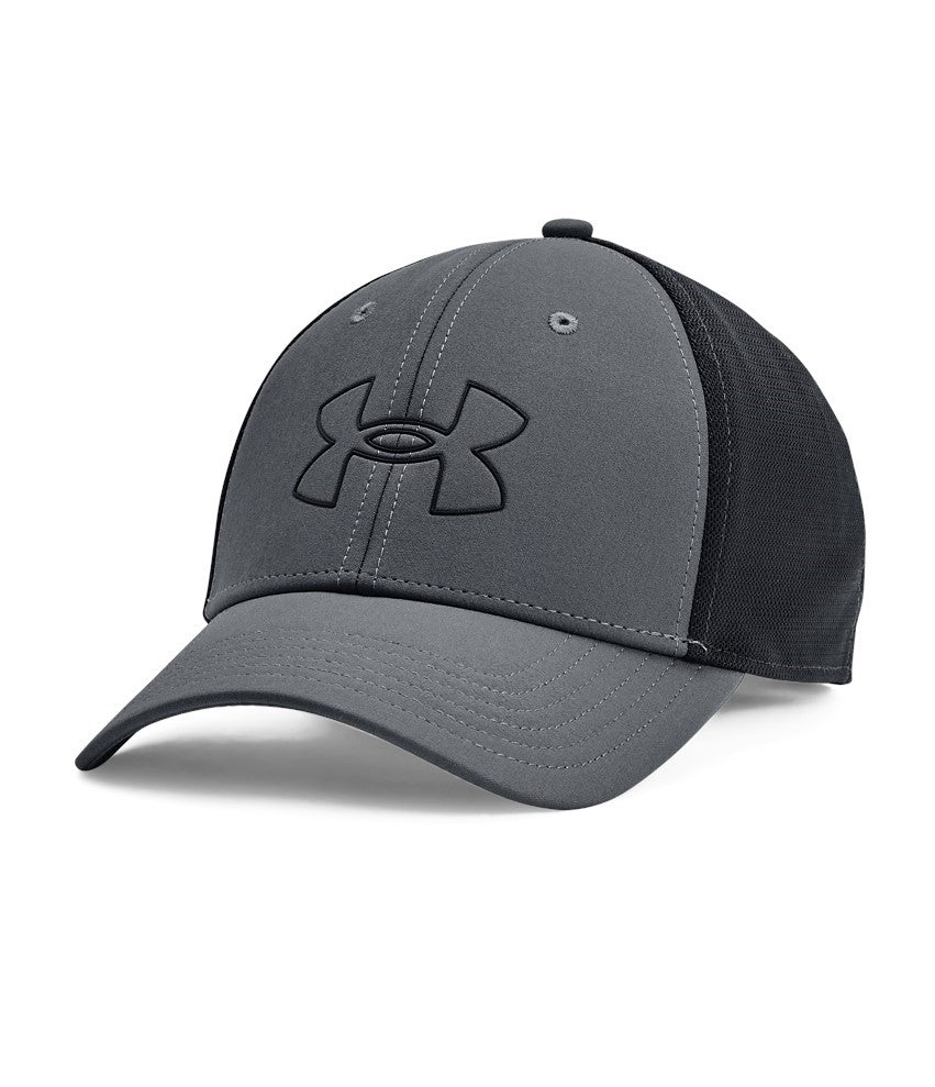Under Armour Iso-Chill Driver Mesh Adjustable Cap Pitch Grey
