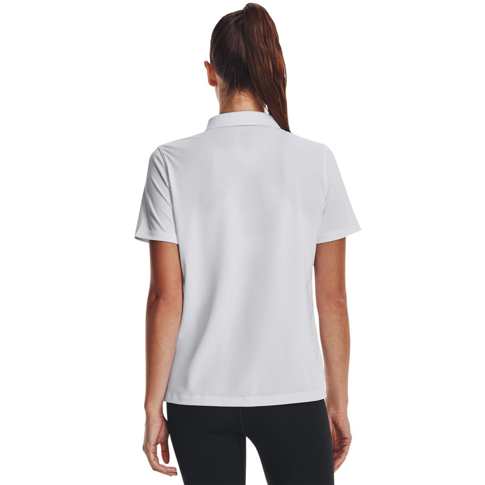 Under Armour Women's Team Tech Polo White