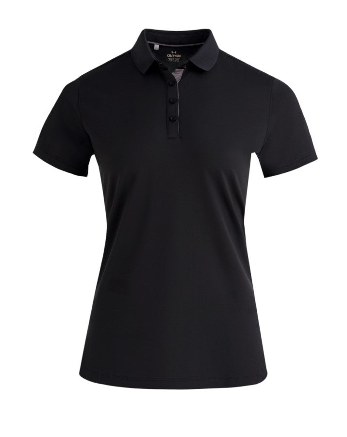 Under Armour Women's Corporate Polo Black