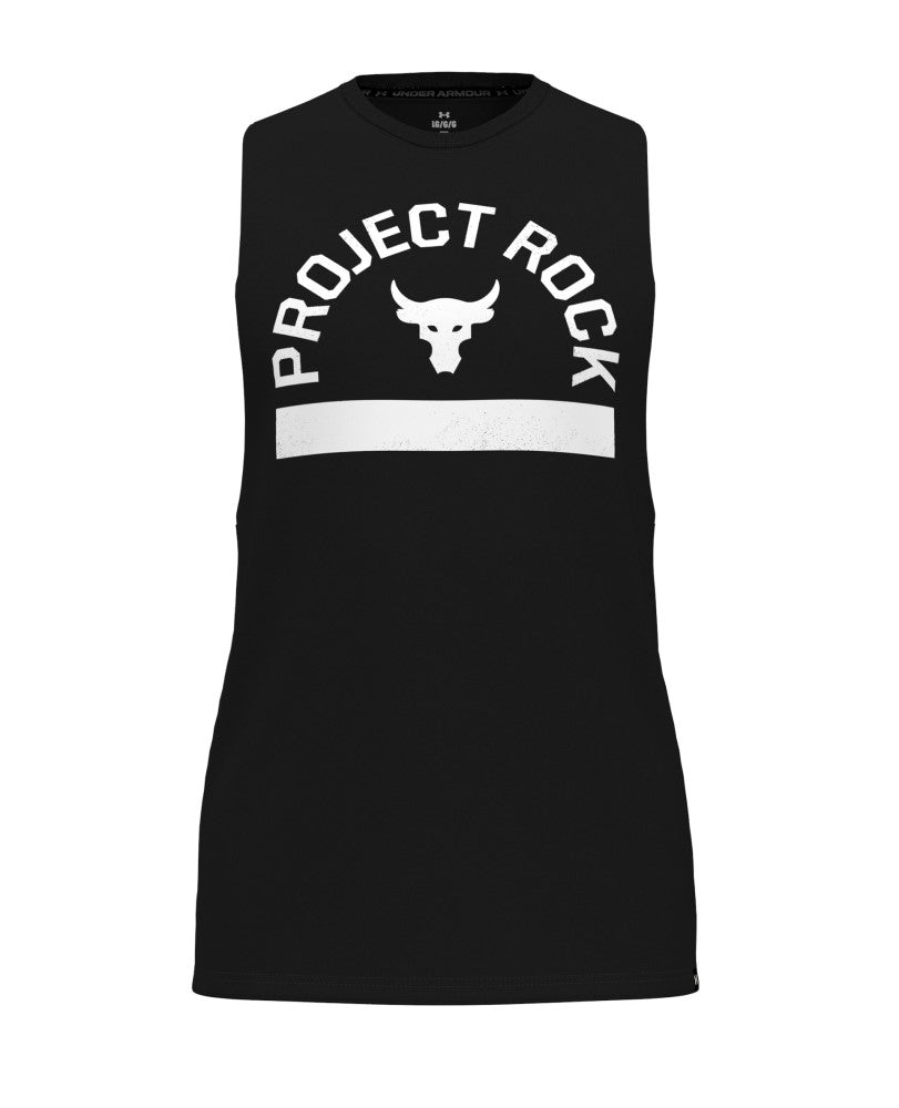 Under Armour Project Rock Payoff Graphic Tank Black