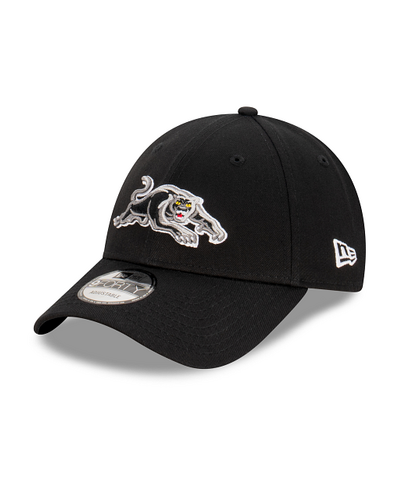 New Era Penrith Panthers 9FORTY Cap Black/White