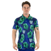 Warriors NRL Aloha Golf Polo Shirt