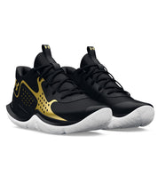 Under Armour Unisex Jet '23 Basketball Shoes Black/Gold