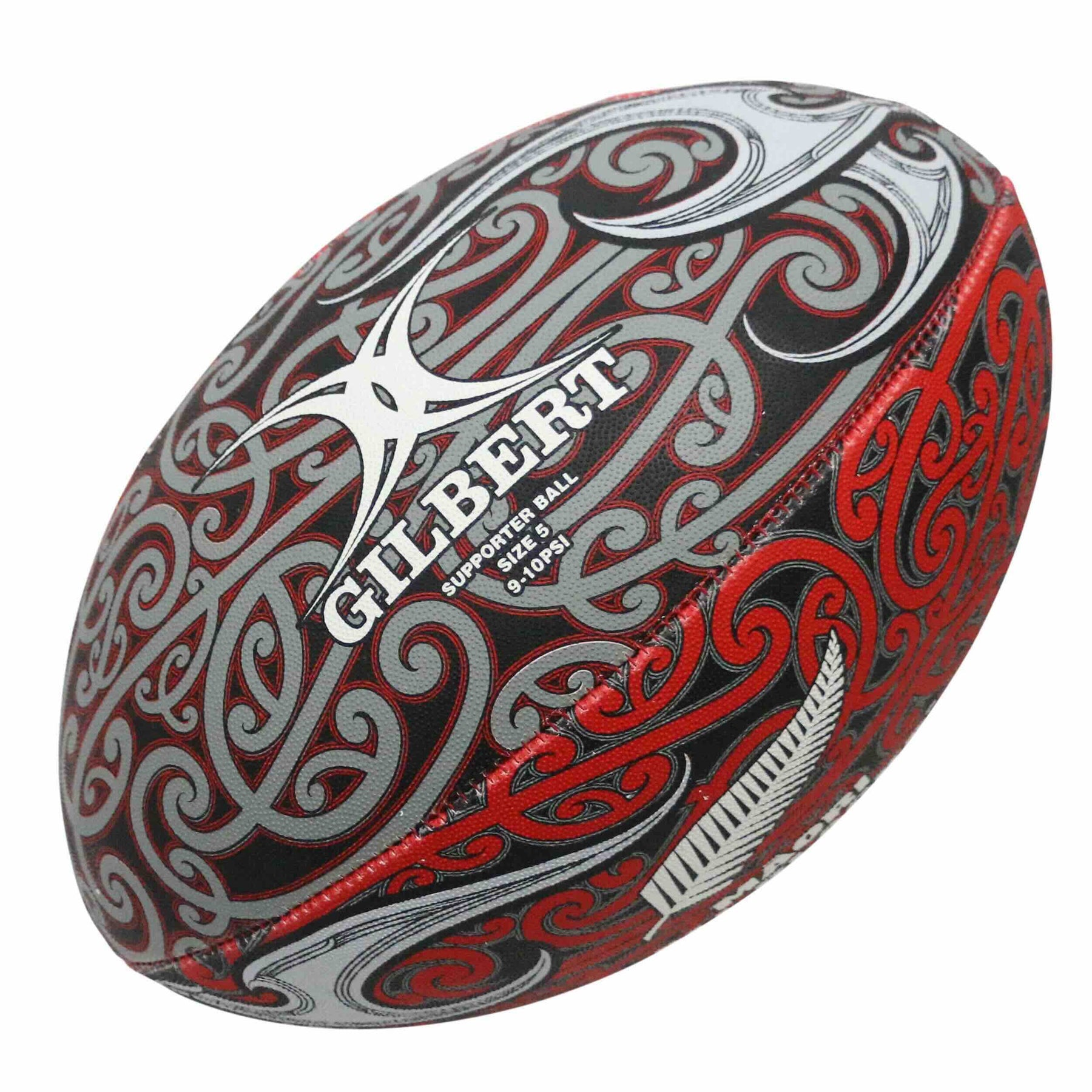 Māori All Blacks Supporter Rugby Ball Size 5