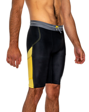 SKINS Men's Series-3 Half Tight Black/Yellow