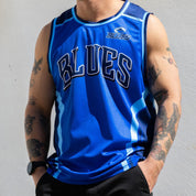 Blues 'Hoops' Basketball Singlet