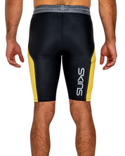 SKINS Men's Series-3 Half Tight Black/Yellow