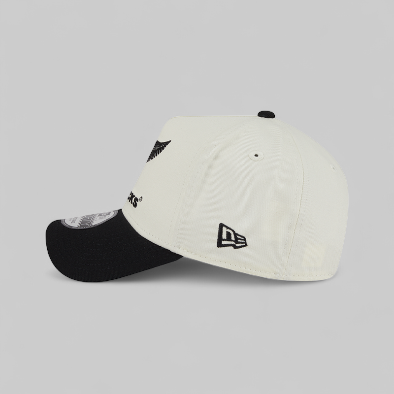 All Blacks New Era 940 A-Frame Cap Chrome White/Black