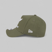 All Blacks New Era 940 A-Frame Cap New Olive/White