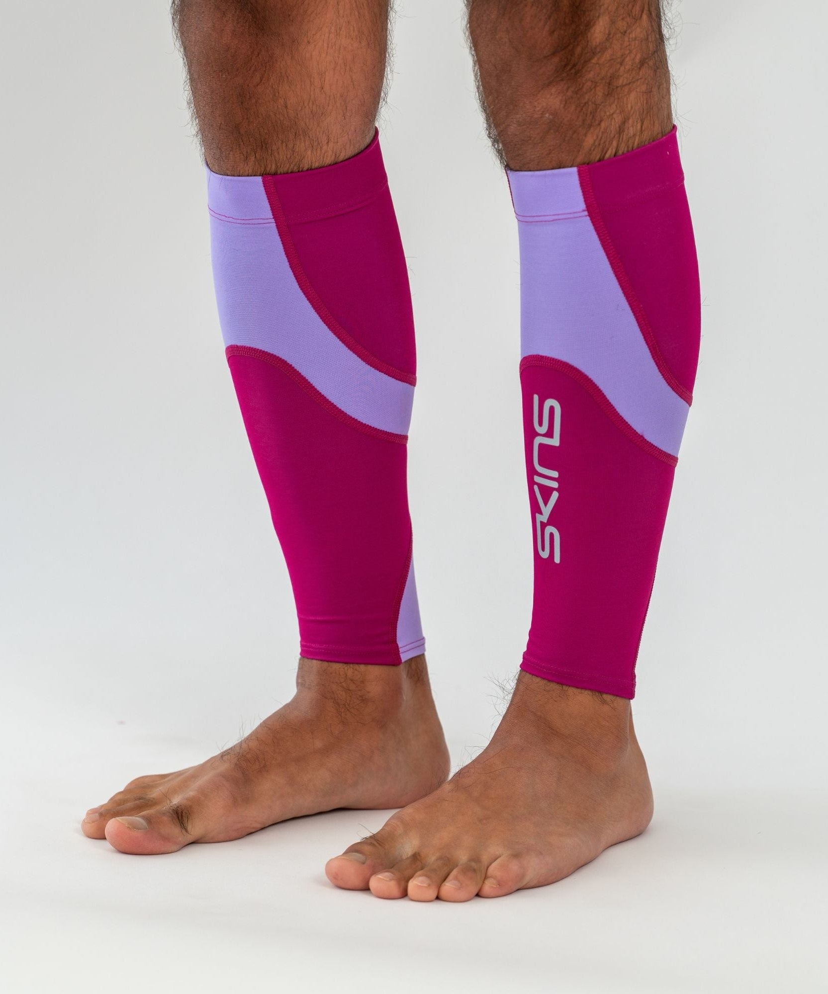 SKINS Series-3 Calf Tight MX Wine Red/Lavender