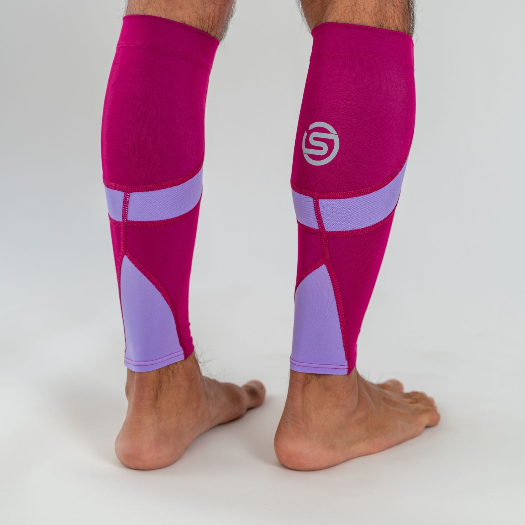 SKINS Series-3 Calf Tight MX Wine Red/Lavender