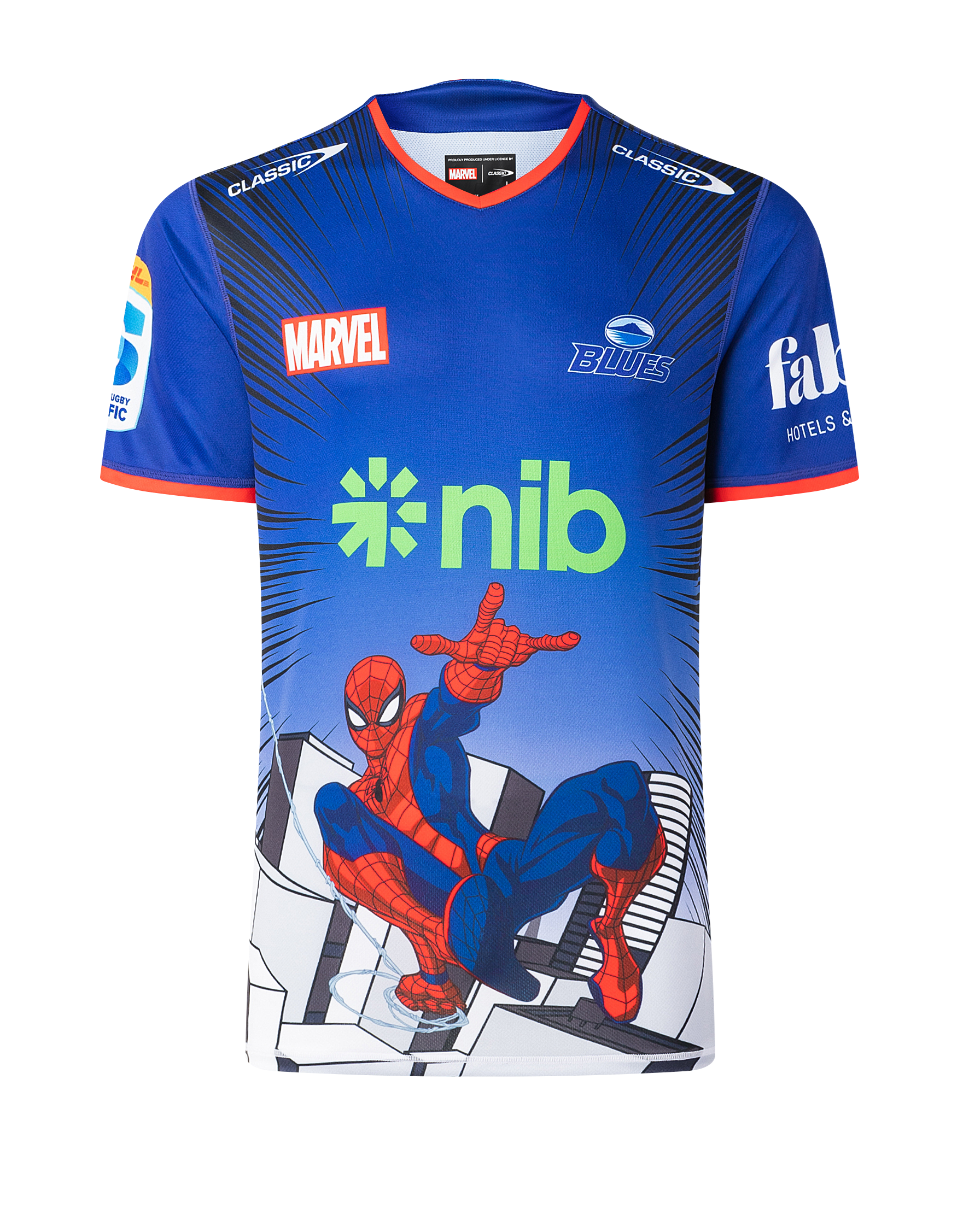 Blues x Marvel Spiderman Warm Up T-Shirt