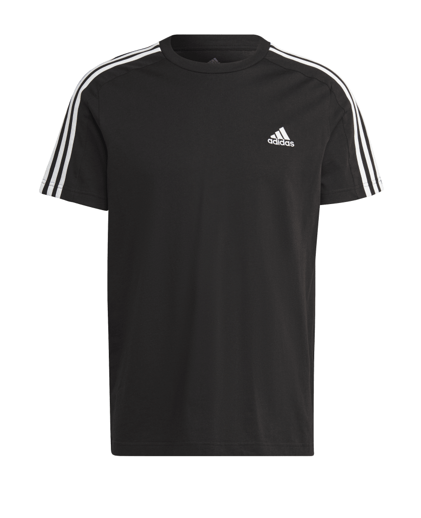 Adidas 3S Single Jersey T-Shirt Black