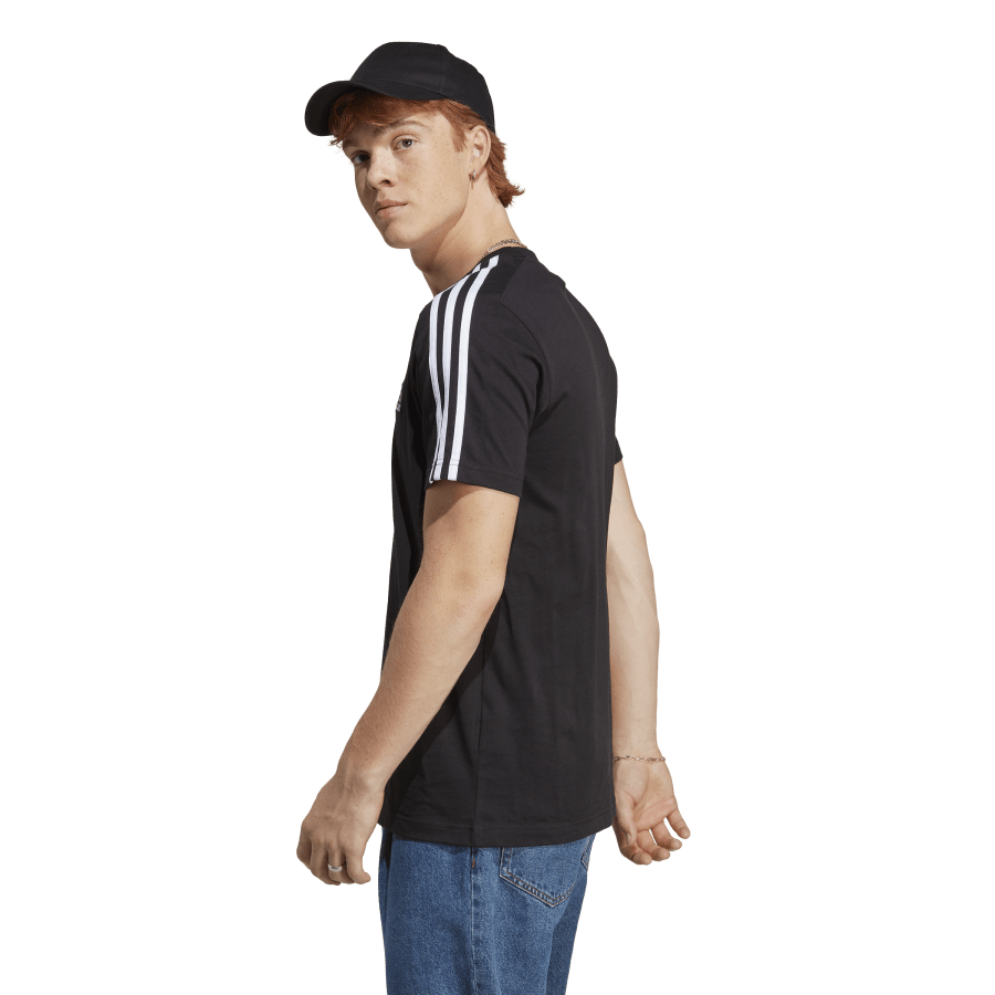 Adidas 3S Single Jersey T-Shirt Black