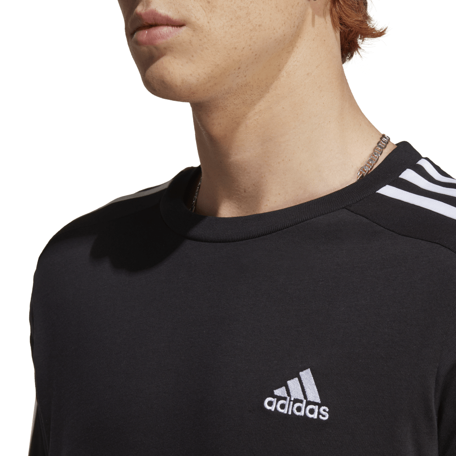 Adidas 3S Single Jersey T-Shirt Black