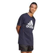 Adidas Big Logo Ess T-Shirt Legend Ink/White