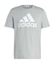 Adidas Big Logo Ess T-Shirt Grey/White