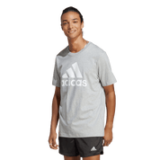 Adidas Big Logo Ess T-Shirt Grey/White