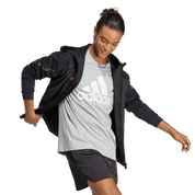 Adidas Big Logo Ess T-Shirt Grey/White