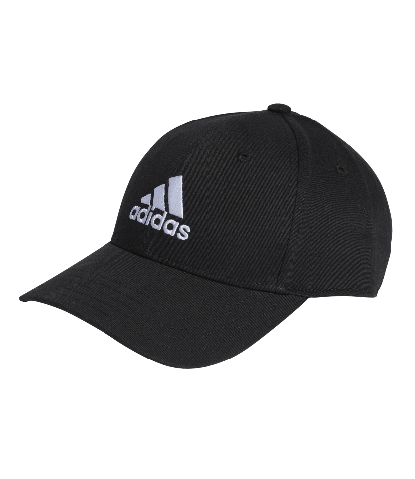 adidas Cotton BB Cap Black/White