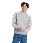 Adidas 3S Fleece Crew Sweat Grey/White