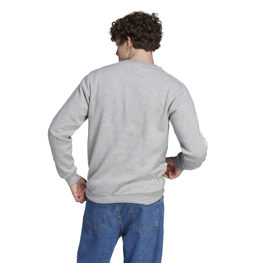 Adidas 3S Fleece Crew Sweat Grey/White