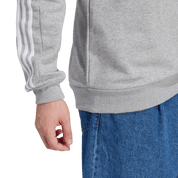 Adidas 3S Fleece Crew Sweat Grey/White
