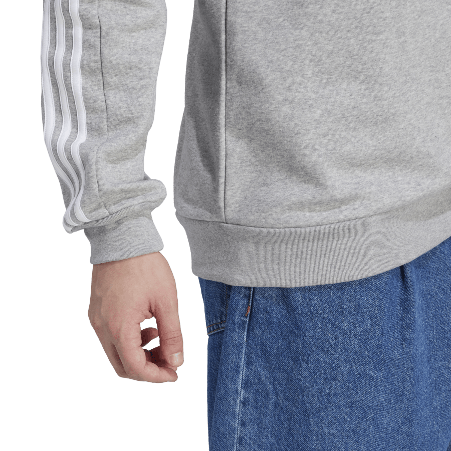 Adidas 3S Fleece Crew Sweat Grey/White