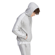adidas 3S Ess Fleece Hoodie Grey
