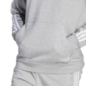 adidas 3S Ess Fleece Hoodie Grey