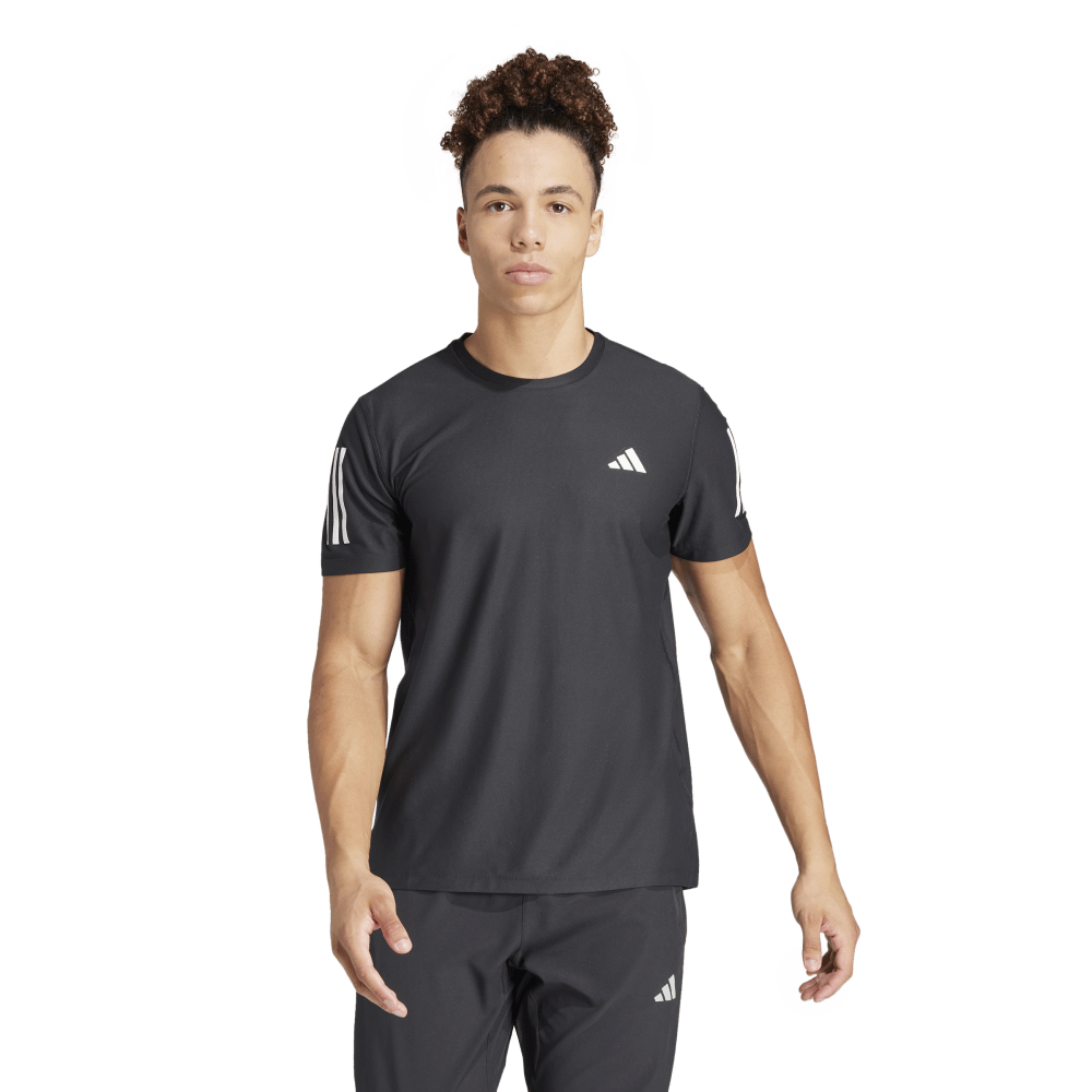 Adidas Own The Run T-Shirt Black/White
