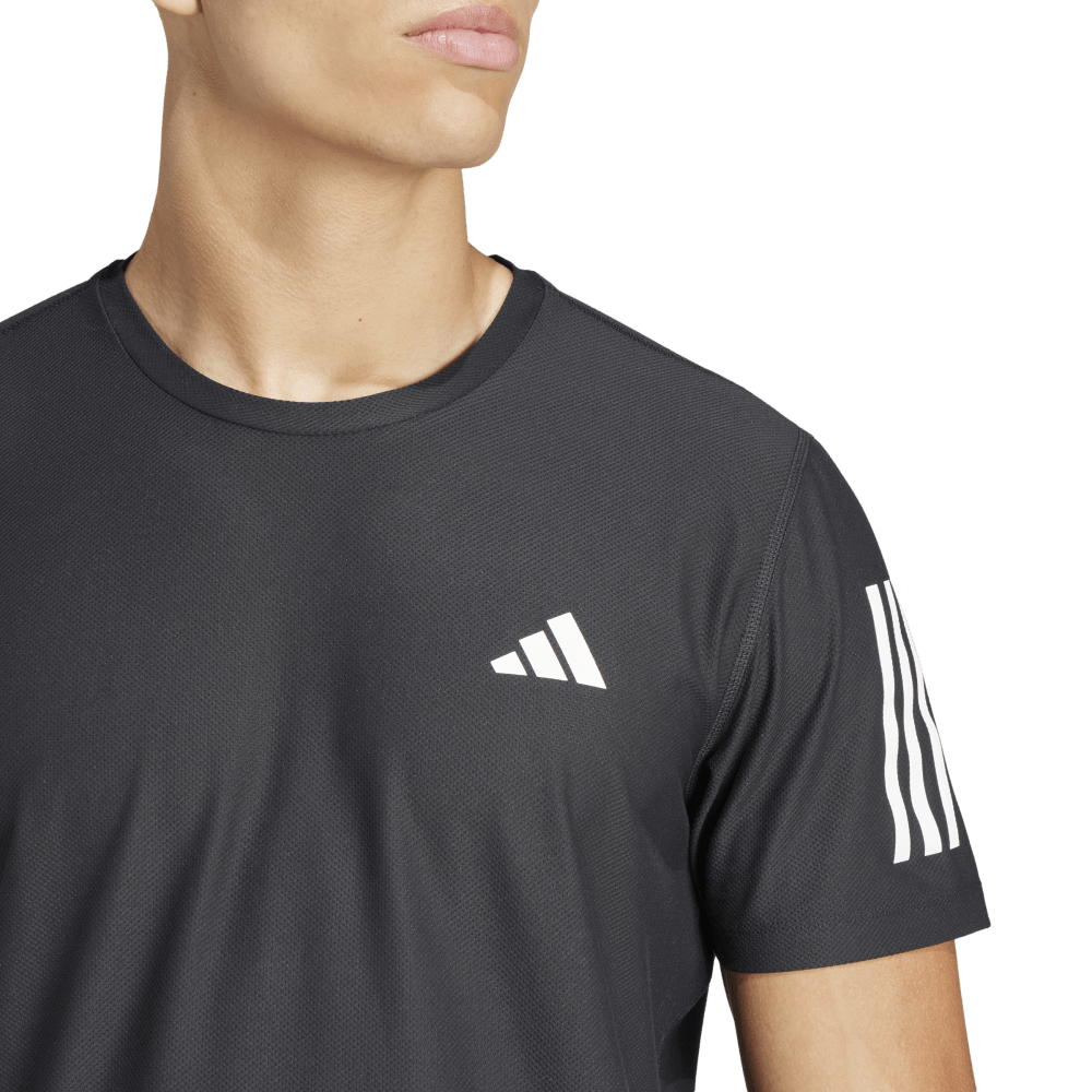 Adidas Own The Run T-Shirt Black/White