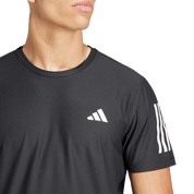 Adidas Own The Run T-Shirt Black/White