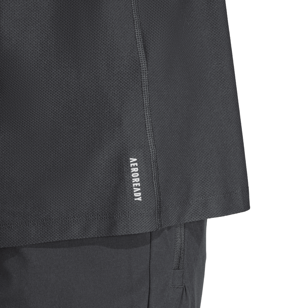 Adidas Own The Run T-Shirt Black/White