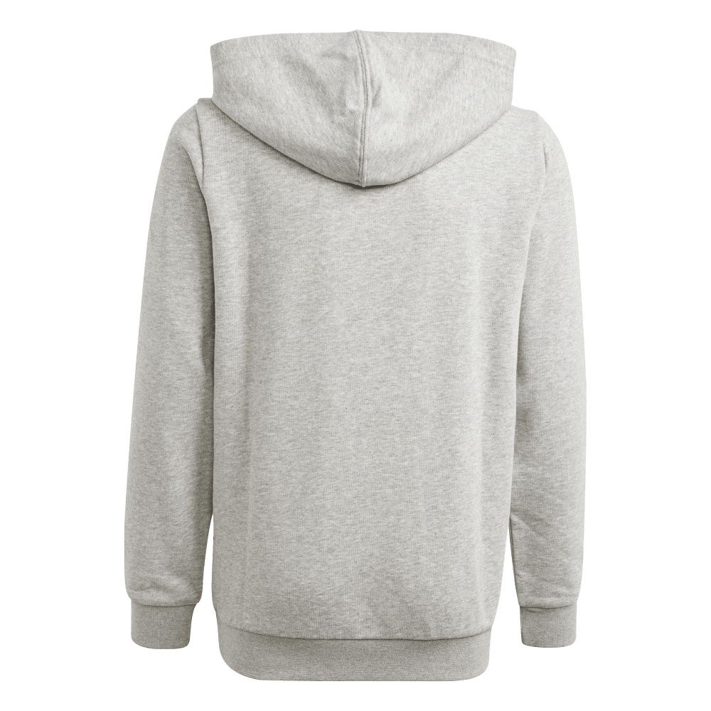 adidas Kid's Ess Big Logo Hoodie Grey/Green Spark