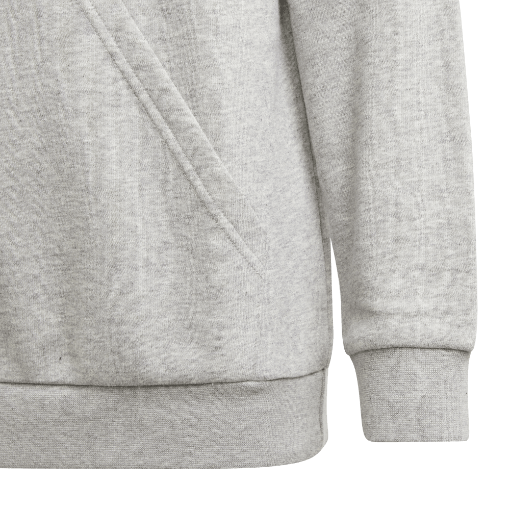 adidas Kid's Ess Big Logo Hoodie Grey/Green Spark