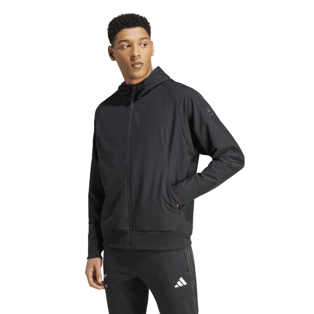 All Blacks Men's Z.N.E Woven Full Zip Hoodie