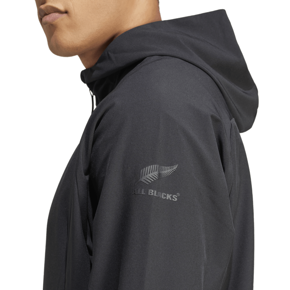 All Blacks Men's Z.N.E Woven Full Zip Hoodie