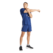 Adidas Own The Run Short Dark Blue 7"