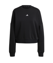 Adidas Womens Feelcozy Crew Sweat Black