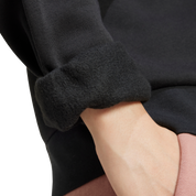 Adidas Womens Feelcozy Crew Sweat Black