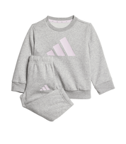 Adidas Toddlers Big Logo Jogger Set Grey/Pink