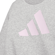 Adidas Toddlers Big Logo Jogger Set Grey/Pink