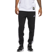 Adidas 3-Stripe Fleece Pant Black/White