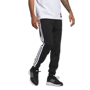 Adidas 3-Stripe Fleece Pant Black/White