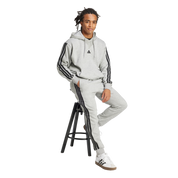 Adidas 3-Stripe Fleece Pant Grey/Black