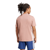 Adidas 3-Stripe Single Jersey T-Shirt Warm Clay