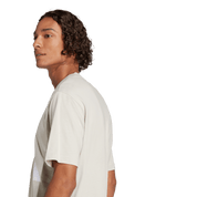 Adidas Big Logo Cotton T-Shirt Cream